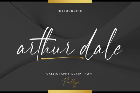 Arthur Dale Font 1 Arthur Dale Font