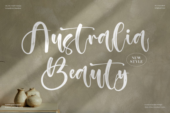 Australia Beauty Font 1 Australia Beauty Font