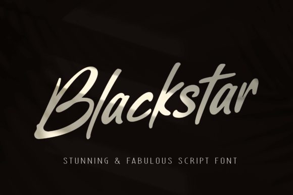 Blackstar Font 1 Blackstar Font