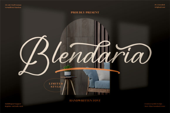 Blendaria Font 1 Blendaria Font