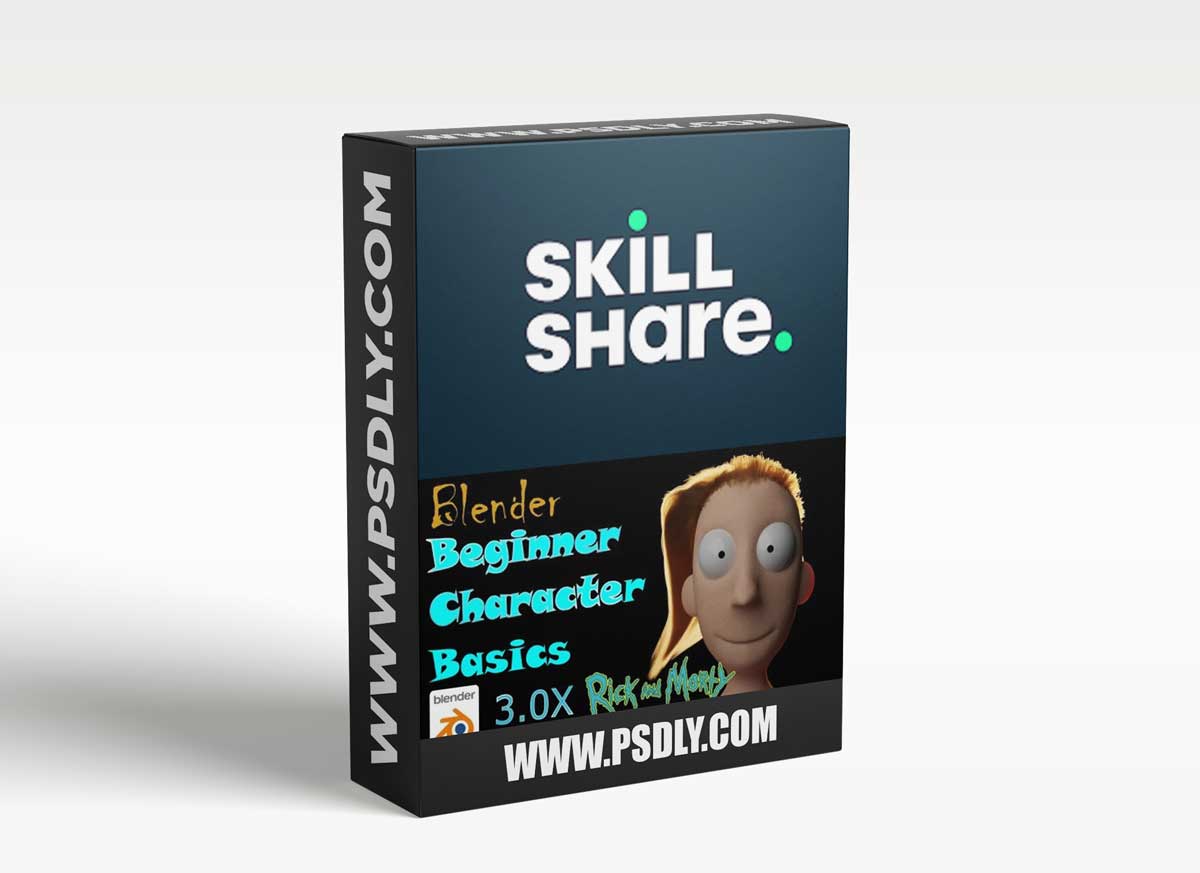 Blender Beginner Character Basics: Stylized Characters with Realistic Hair 1 Blender Beginner Character Basics: Stylized Characters with Realistic Hair