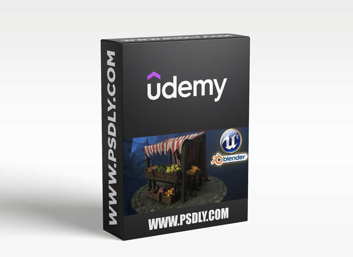 Blender to Unreal Engine 5 | 3D Props | Medieval Market 1 Blender to Unreal Engine 5 | 3D Props | Medieval Market