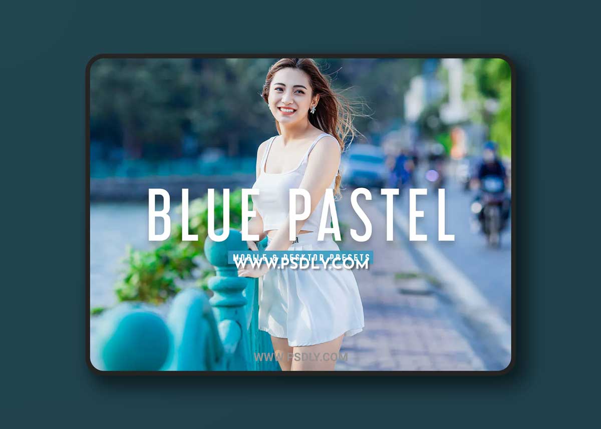 Blue Pastel Mobile & Desktop Lightroom Presets 1 Blue Pastel Mobile & Desktop Lightroom Presets