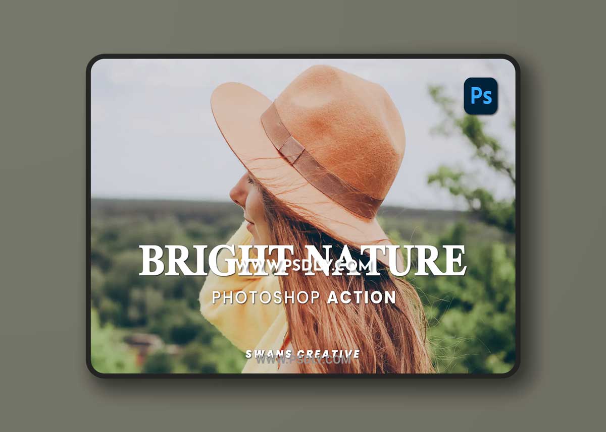 Bright Nature Photoshop Action 1 Bright Nature Photoshop Action