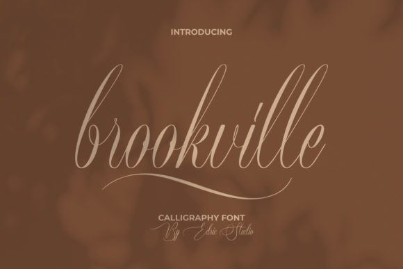 Brookville Font 1 Brookville Font