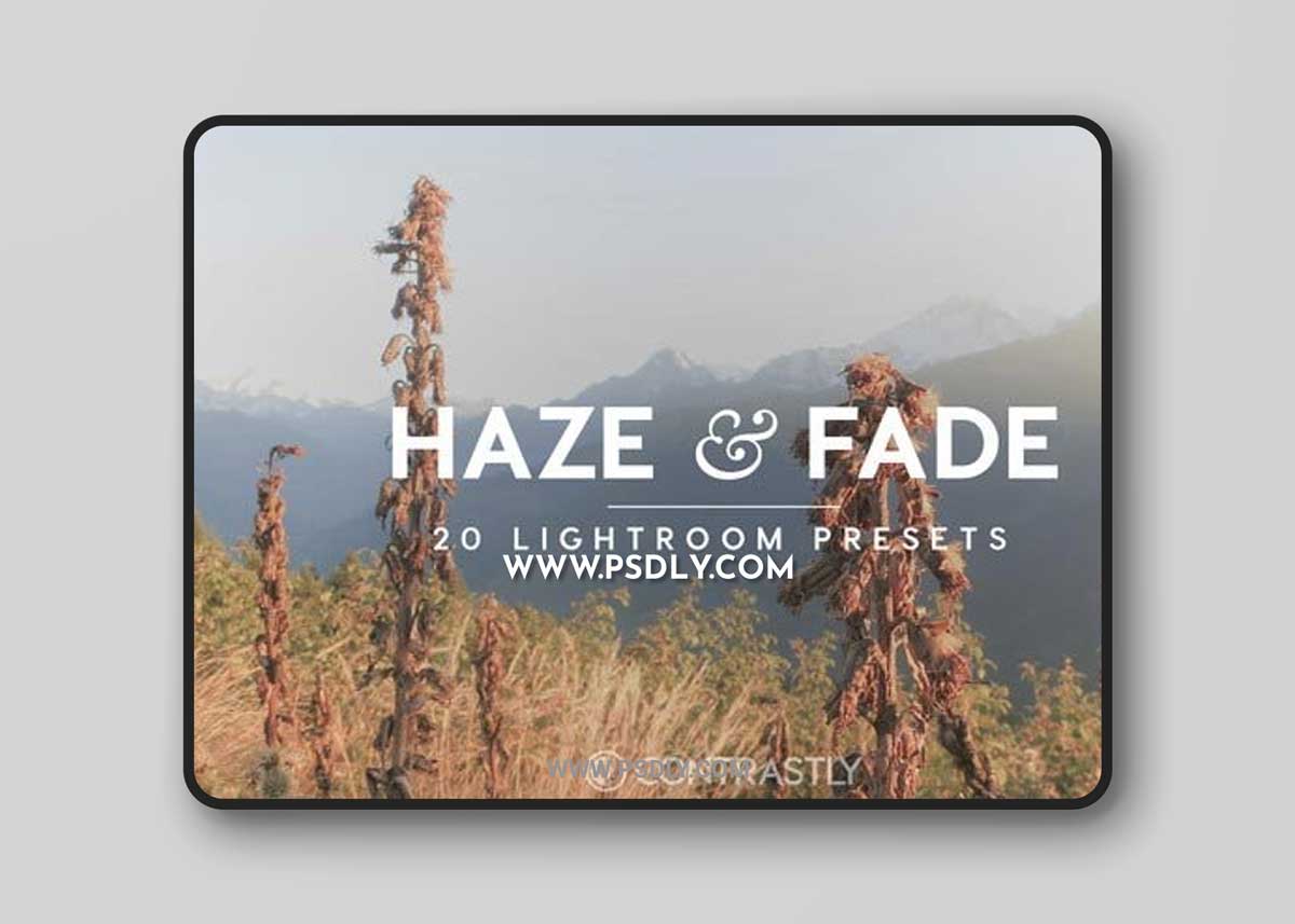 CM - Haze & Fade Lightroom Presets 366331 1 CM - Haze & Fade Lightroom Presets 366331