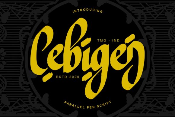 Cebigej Font 1 Cebigej Font