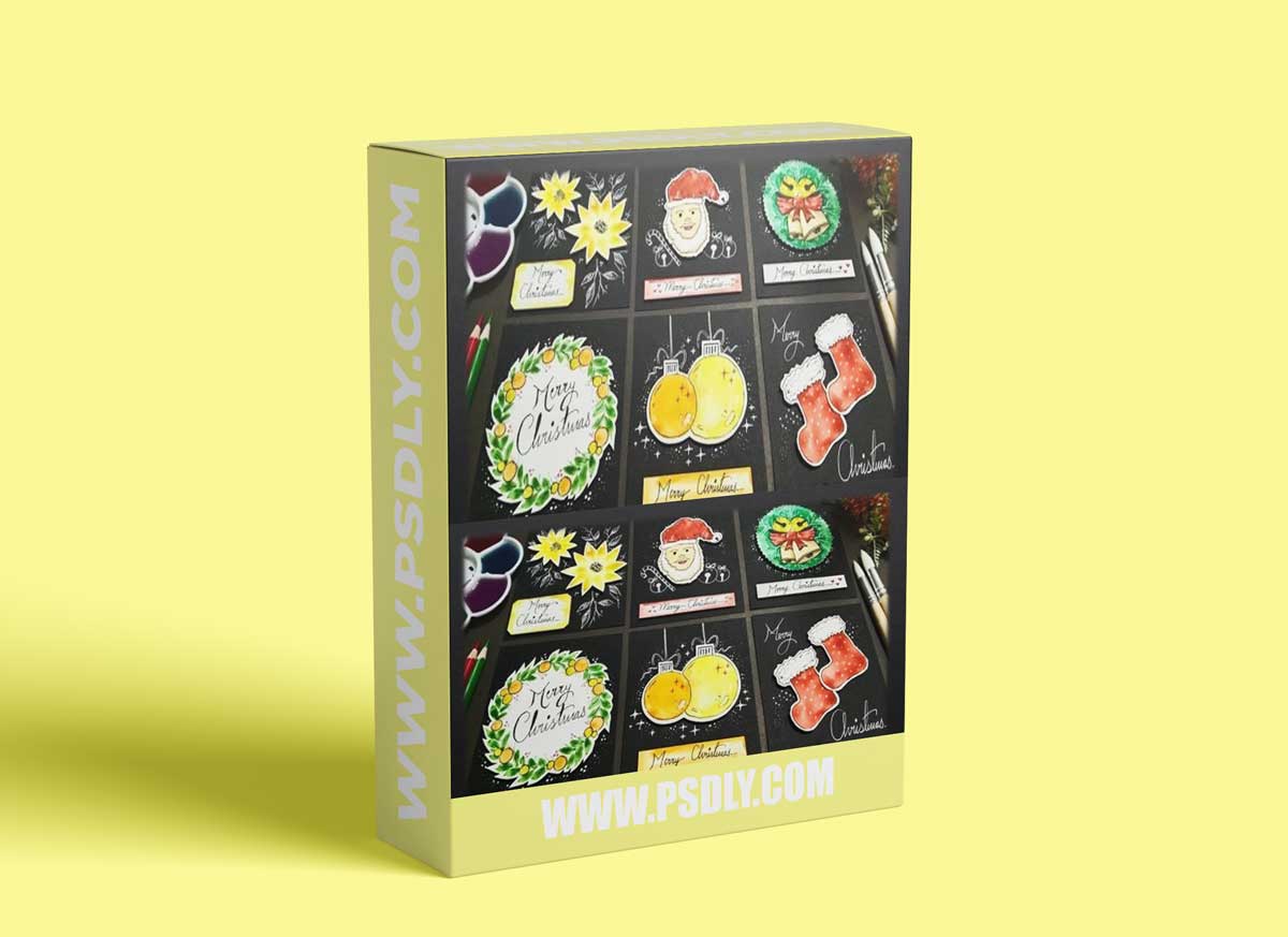 Christmas Greeting Cards - Learn to make six beautiful cards with 3d effect 1 Christmas Greeting Cards - Learn to make six beautiful cards with 3d effect