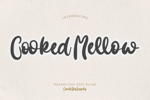 Cooked Mellow Font 1 Cooked Mellow Font