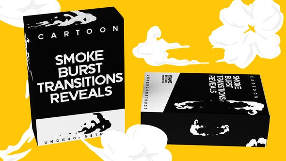 Videohive Cartoon Smoke, Burst, Transitions, Reveal 34539319 1 Videohive Cartoon Smoke, Burst, Transitions, Reveal 34539319