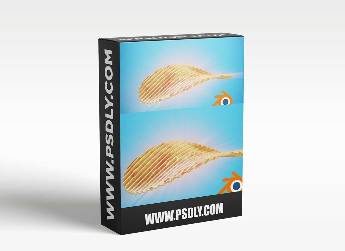 Create Your First 3D Food In Blender - Make Realistic chips from scratch! 1 Create Your First 3D Food In Blender - Make Realistic chips from scratch!