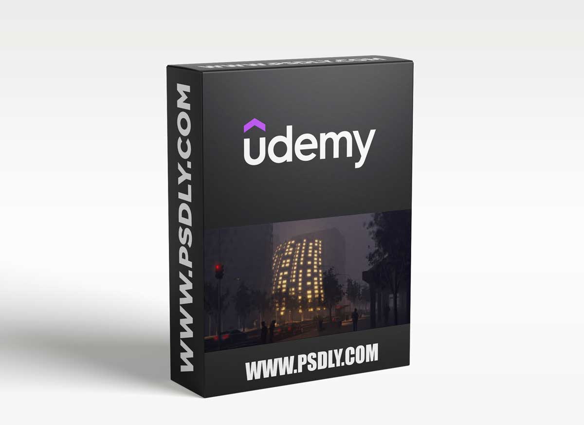 Create a Cityscape with Cinema 4D + Photoshop 1 Create a Cityscape with Cinema 4D + Photoshop