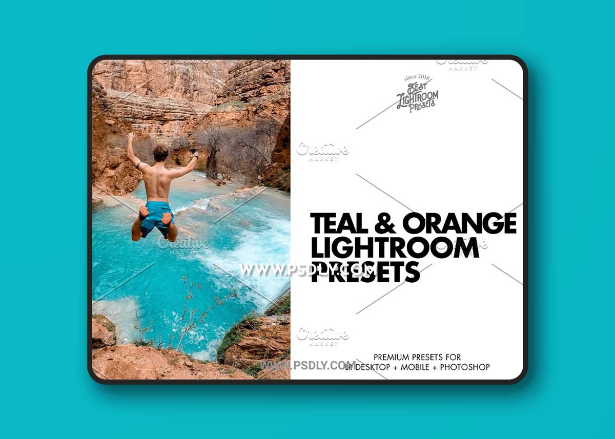 CreativeMarket - 30 Lightroom Presets Teal & Orange 6636738 1 CreativeMarket - 30 Lightroom Presets Teal & Orange 6636738