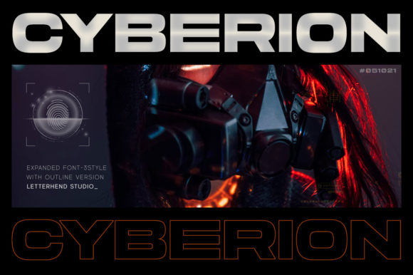 Cyberion Font 1 Cyberion Font