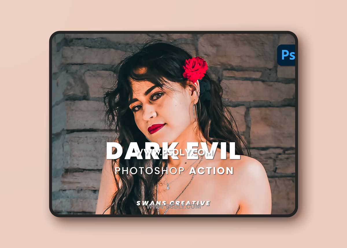 Dark Evil Photoshop Action 1 Dark Evil Photoshop Action