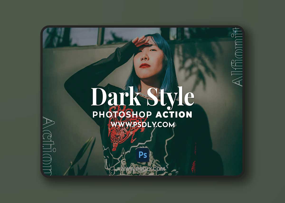 Dark Style Photoshop Action 1 Dark Style Photoshop Action