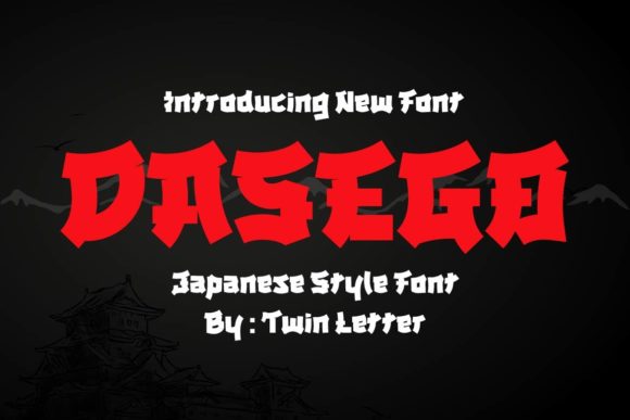 Dasego Font 1 Dasego Font