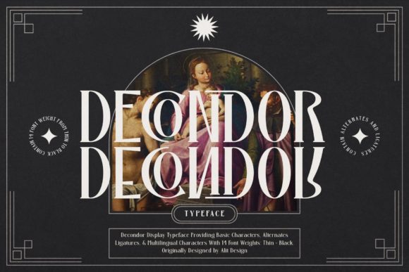Decondor Font 1 Decondor Font