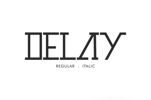 Delay Font 1 Delay Font