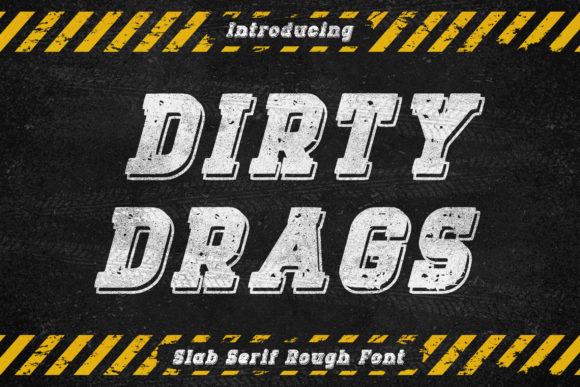 Dirty Drags Font 1 Dirty Drags Font