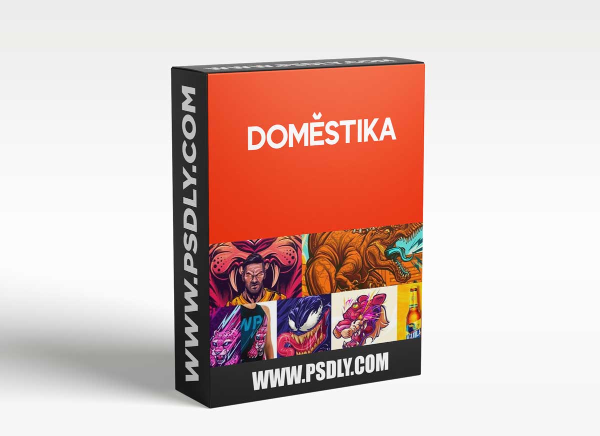 Domestika – Vectorial Illustration: more volume and rock and roll 1 Domestika – Vectorial Illustration: more volume and rock and roll