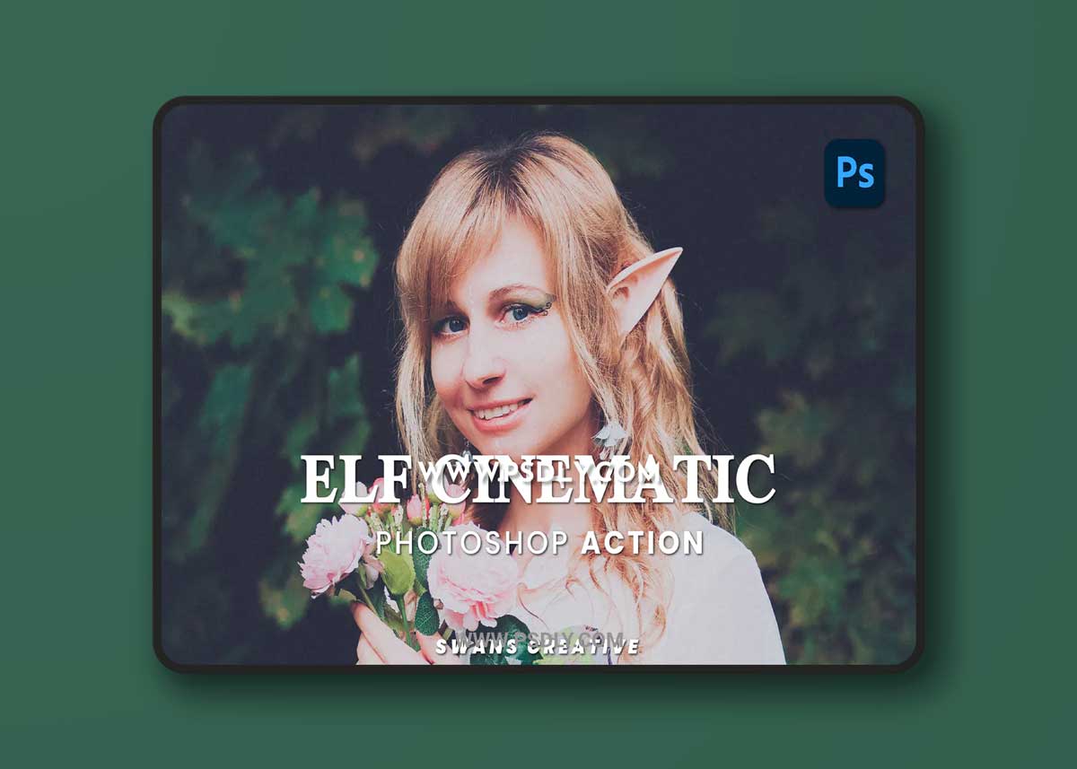 Elf Cinematic Photoshop Action 1 Elf Cinematic Photoshop Action