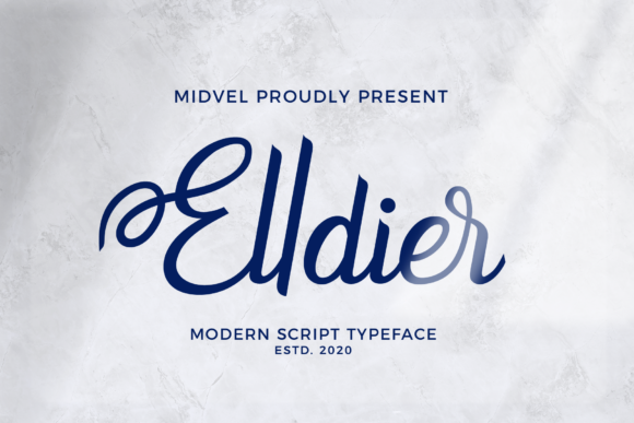 Elldier Font 1 Elldier Font