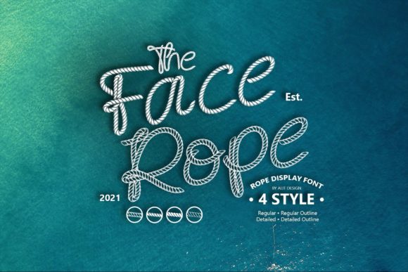 Face Rope Font 1 Face Rope Font