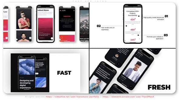 Videohive Fast App Intro 34507792 1 Videohive Fast App Intro 34507792
