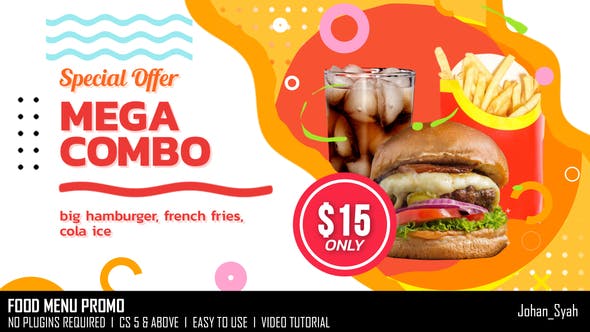 Videohive Food Menu Promo 29364901 1 Videohive Food Menu Promo 29364901