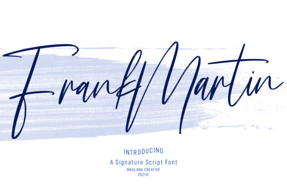 Frank Martin Font 1 Frank Martin Font