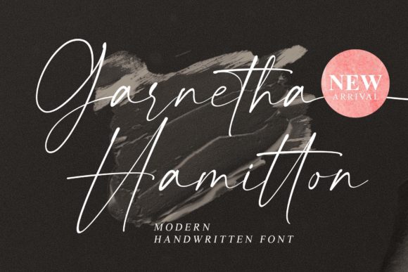 Garnetha Hamitton Font 1 Garnetha Hamitton Font