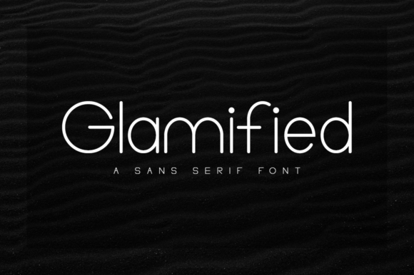Glamified Font 1 Glamified Font