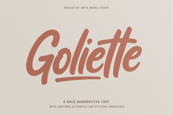 Goliette Font 1 Goliette Font