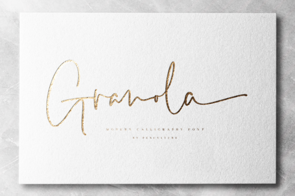 Granola Font 1 Granola Font