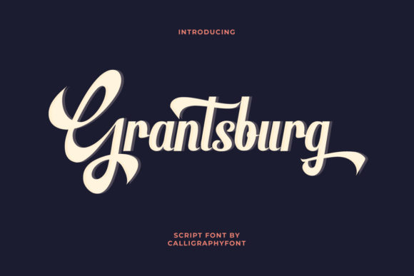 Grantsburg Font 1 Grantsburg Font