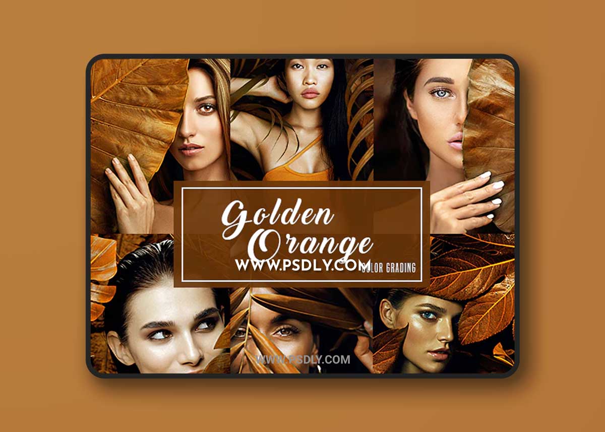GraphicRiver - Golden Orange (Color Grading) - Photoshop Action 33696433 1 GraphicRiver - Golden Orange (Color Grading) - Photoshop Action 33696433