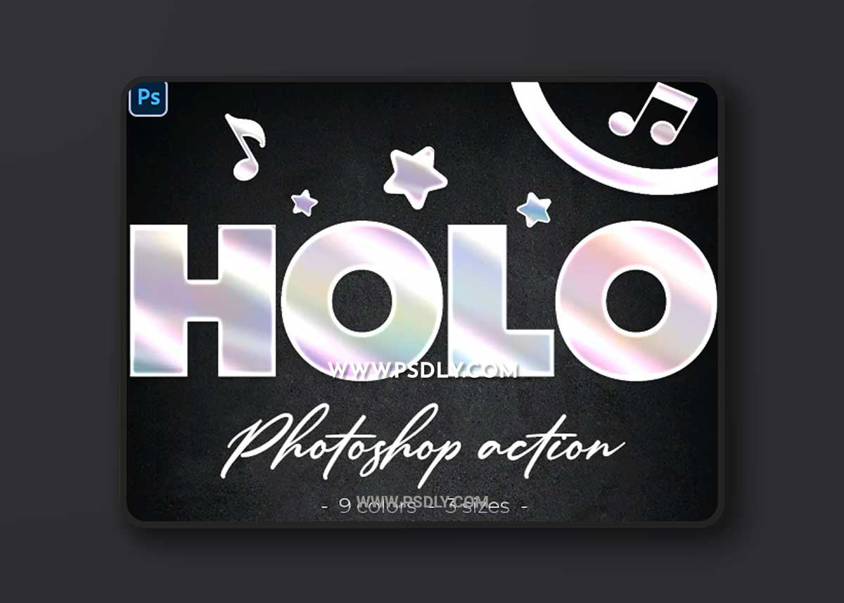 GraphicRiver - Holographic Effect Photoshop Action 33335678 1 GraphicRiver - Holographic Effect Photoshop Action 33335678