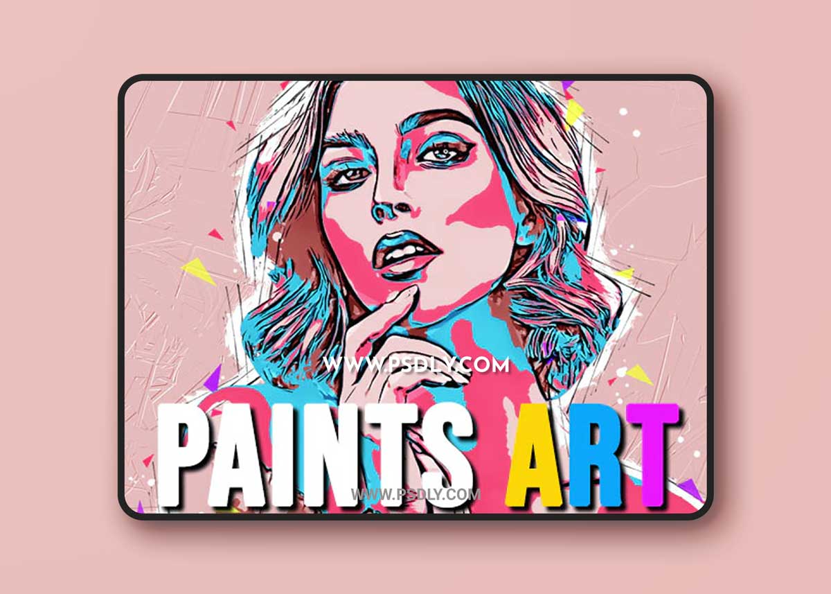 GraphicRiver - Paints Art Photoshop Action 33940909 1 GraphicRiver - Paints Art Photoshop Action 33940909