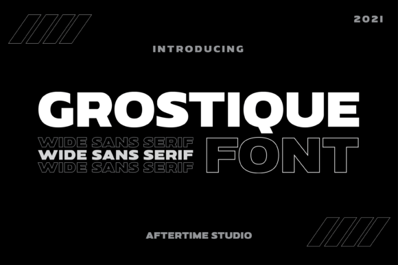 Grostique Font 1 Grostique Font