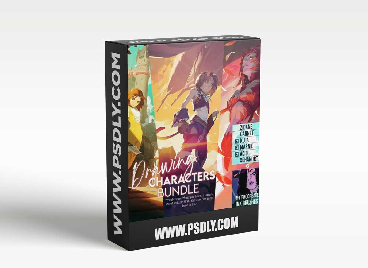 Gumroad – Drawing CHARACTERS BUNDLE 1 Gumroad – Drawing CHARACTERS BUNDLE