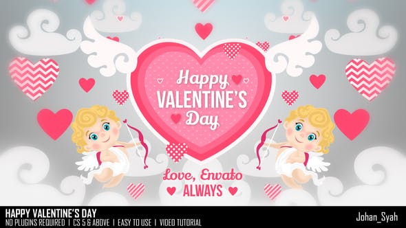 Videohive Happy Valentine's Day 30162223 1 Videohive Happy Valentine's Day 30162223