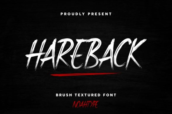 Hareback Font 1 Hareback Font