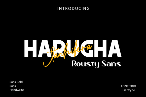 Harugha Jhanifera Font 1 Harugha Jhanifera Font
