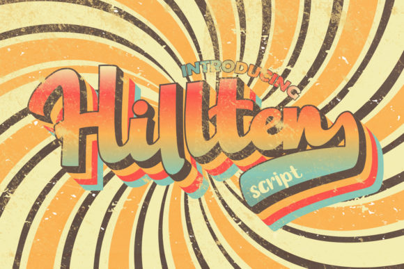 Hillten Font 1 Hillten Font