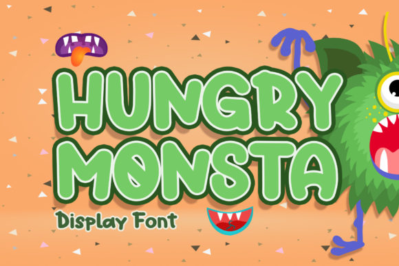 Hungry Monsta Font 1 Hungry Monsta Font