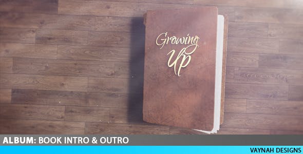 Videohive Album: Book Intro & Outro 6025737 1 Videohive Album: Book Intro & Outro 6025737