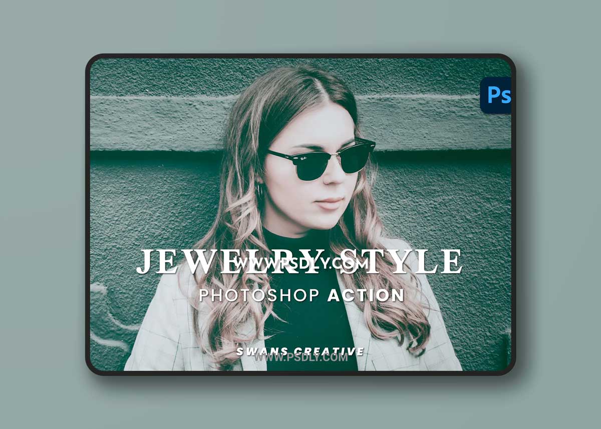 Jewelry Style Photoshop Action 1 Jewelry Style Photoshop Action