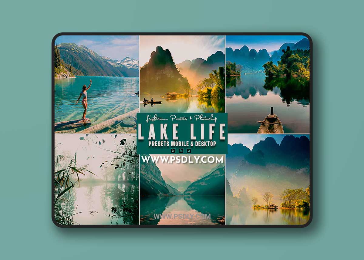 Lake Life Photoshop Action & Lightrom Presets 1 Lake Life Photoshop Action & Lightrom Presets