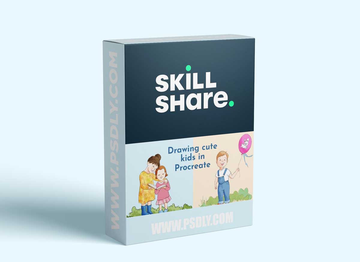 Learn how to draw adorable cute kids in Procreate from photos 1 Learn how to draw adorable cute kids in Procreate from photosLearn how to draw adorable cute kids in Procreate from photos